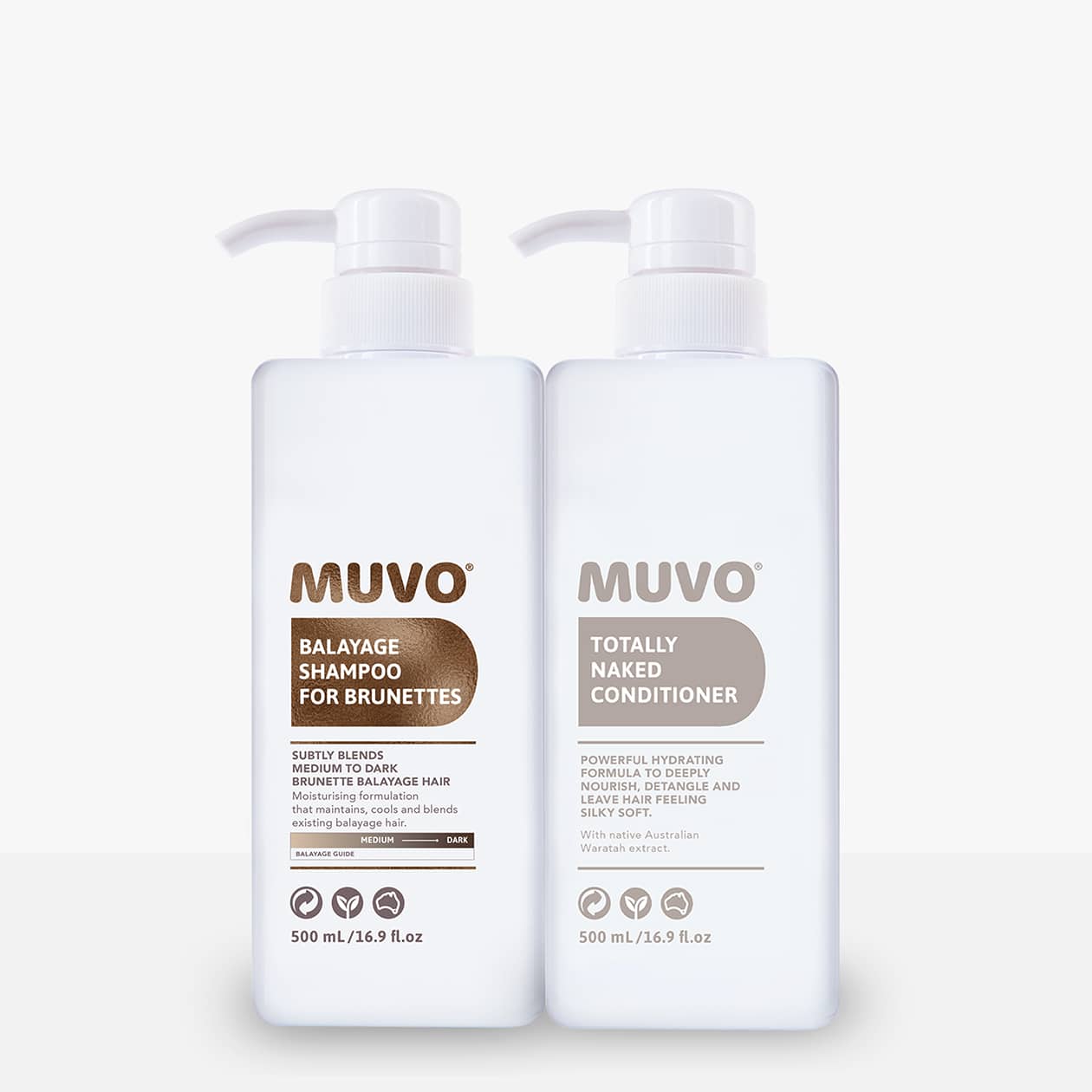 MUVO BALAYAGE FOR BRUNETTES PERFECT DUO 500ML