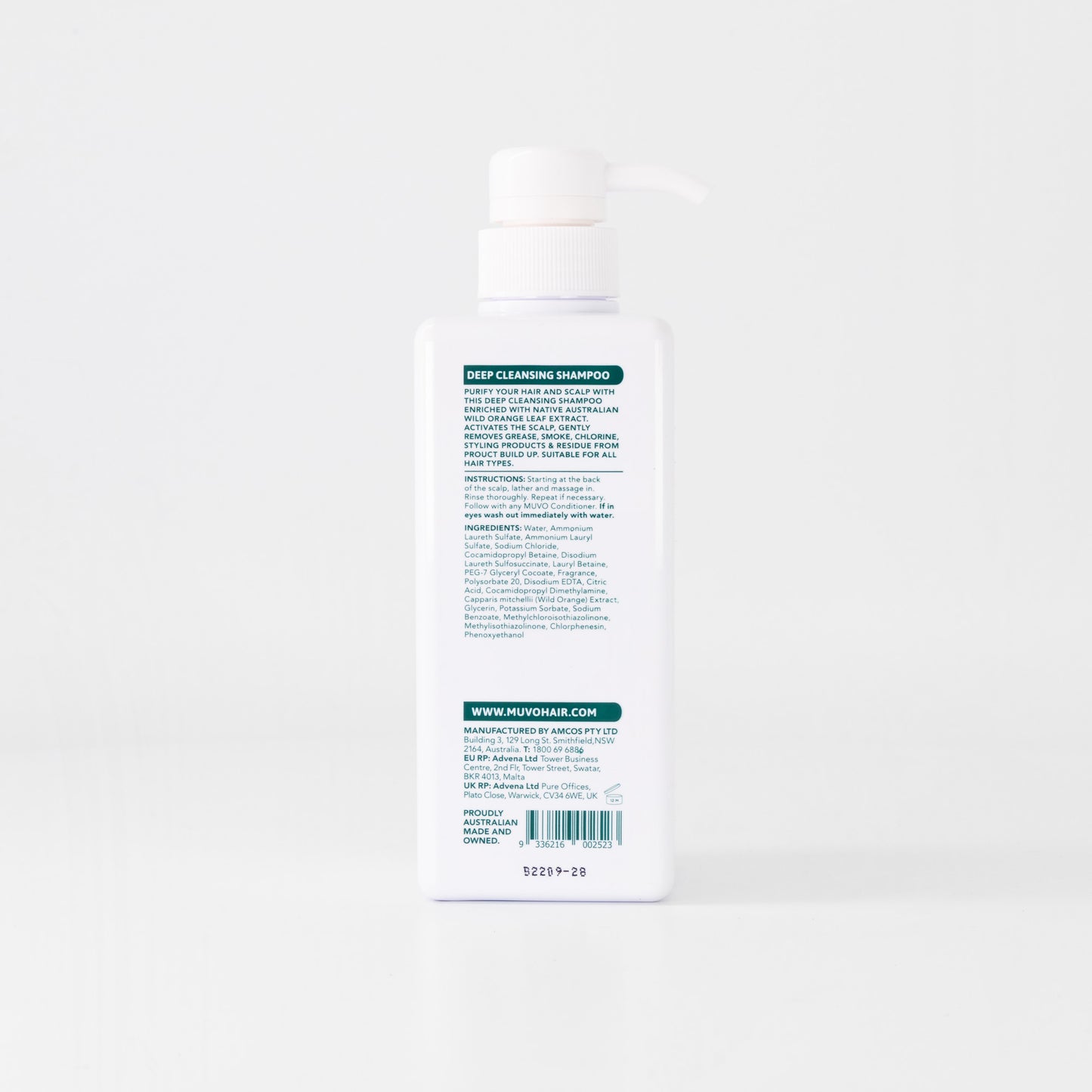 MUVO DEEP CLEANSING SHAMPOO