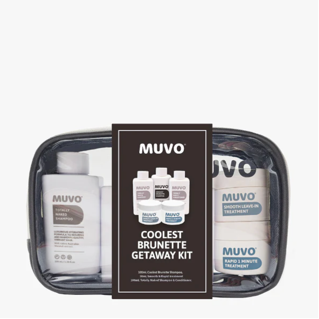 MUVO Getaway Coolest brunette Pouch