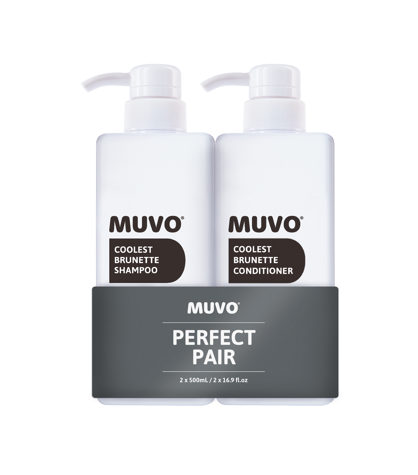 MUVO COOLEST BRUNETTE PERFECT DUO 500ML