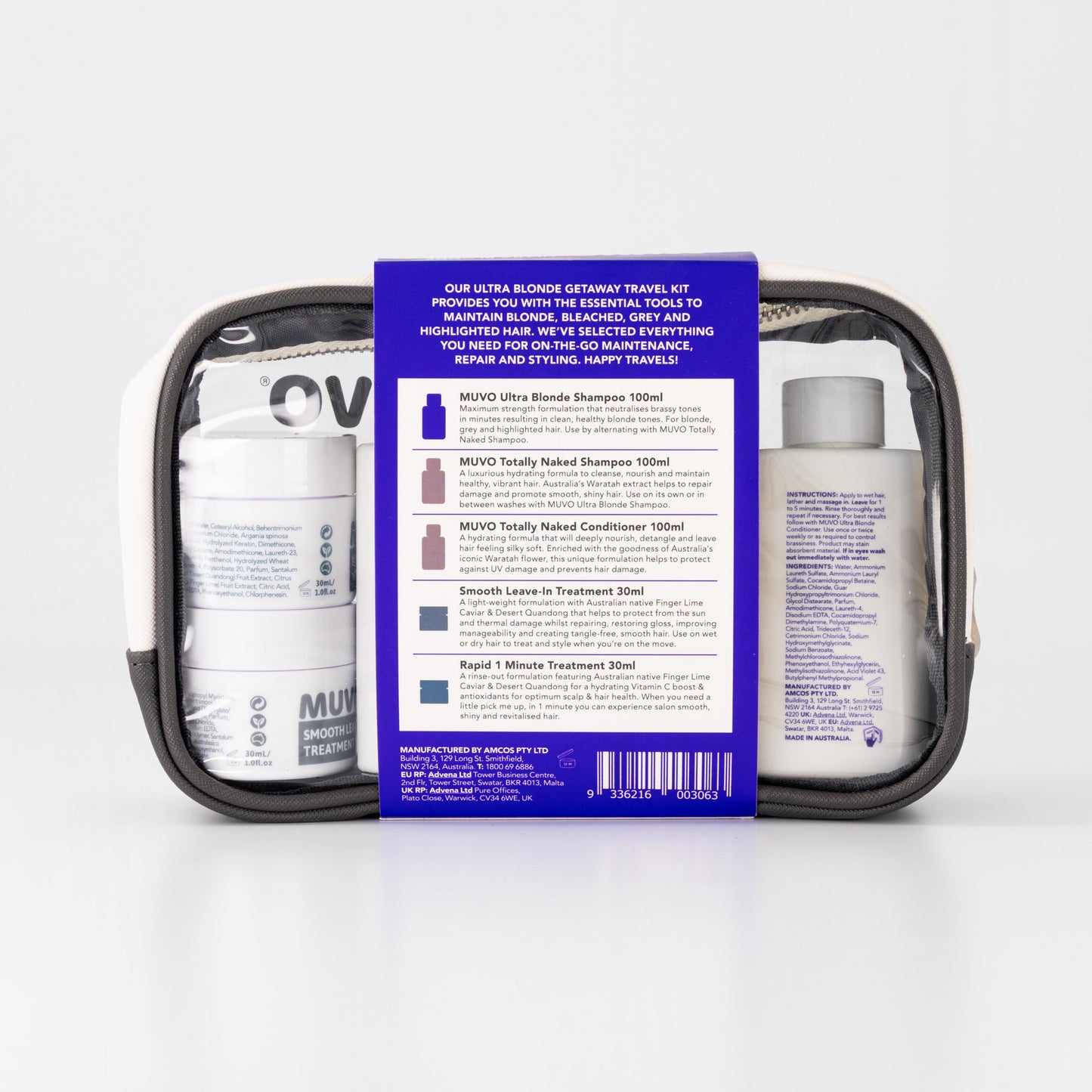 MUVO Getaway Ultra Blonde Pouch